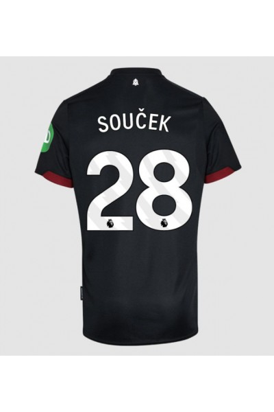 West Ham United Tomas Soucek #28 Fotballdrakt Borte Klær 2024-25 Korte ermer West Ham United Tomas Soucek #28 Fotballdrakt Borte Klær 2024-25 Korte ermer